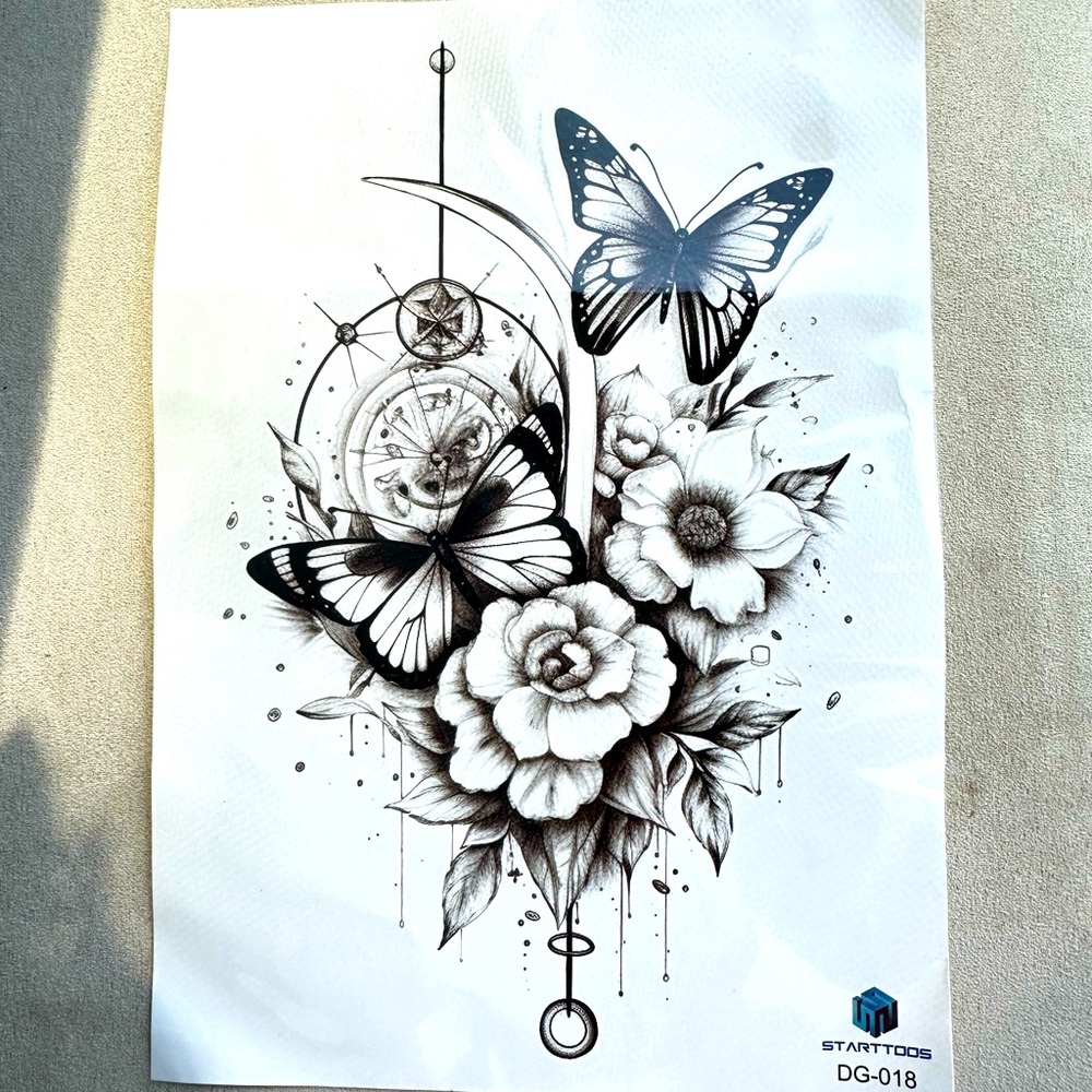 Sticker tattoo